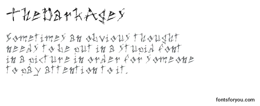 TheDarkAges Font