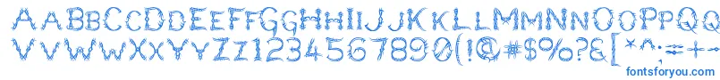 Lupusbl Font – Blue Fonts