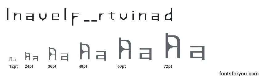 InavelfГ¶rtvinad Font Sizes