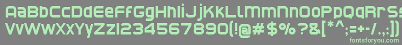 Weitere Informationen zur CatNorth-Schriftart CatNorth-Schriftart – Grüne Schriften auf grauem Hintergrund