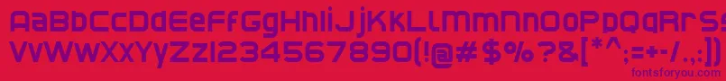 More about CatNorth Font CatNorth Font – Purple Fonts on Red Background