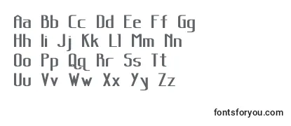 Review of the SanityWideBold Font