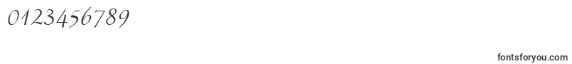 DeutchSsiItalic Font – Fonts for Numbers and Digits