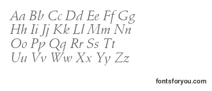 DeutchSsiItalic Font