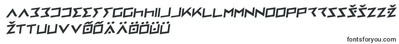 IronCobraRotalic-Schriftart – estnische Schriften