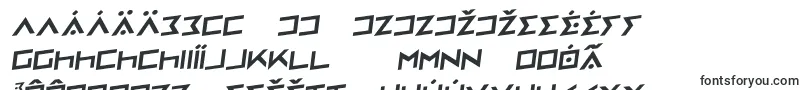 Шрифт IronCobraRotalic – словацкие шрифты