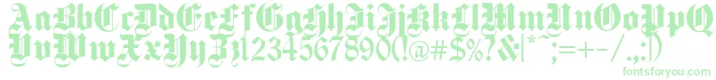 DeutschGothic Font – Green Fonts