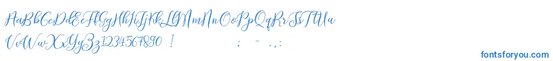 Подробнее о шрифте ProloguescriptliteRegular Шрифт ProloguescriptliteRegular – синие шрифты