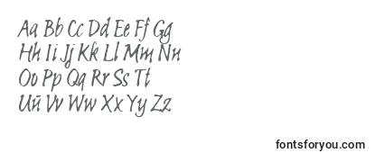 Überblick über die Schriftart Linotypesketch