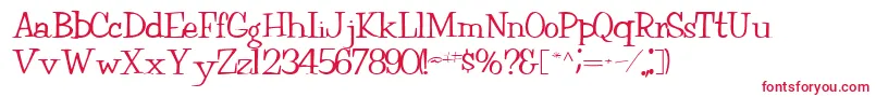 Fairchild85RegularTtext Font – Red Fonts