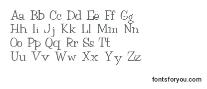 Fairchild85RegularTtext-fontti