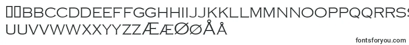 Шрифт CopperlightdbNormal – датские шрифты