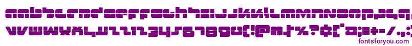 Boomsticklaser Font – Purple Fonts on White Background