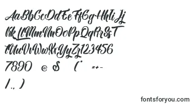  BlackParty font