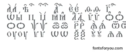 Обзор шрифта TriodionCapsKucsSpacedout