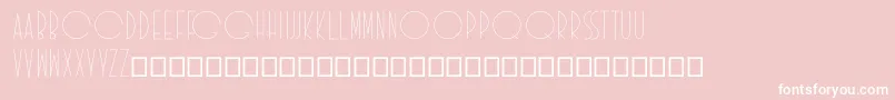 Idilica Font – White Fonts on Pink Background