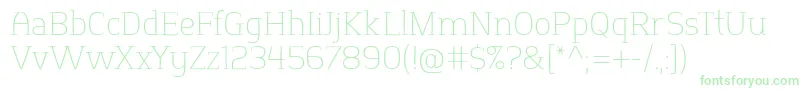 SpringsteelserifThin Font – Green Fonts