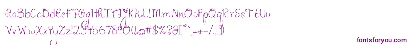 PineapplesDontHaveSleeves Font – Purple Fonts
