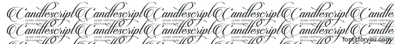Шрифт CandlescriptDemoVersion – башкирские шрифты