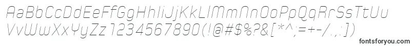 SpoonHairlineItalic Font – Fonts for Adobe Premiere Pro