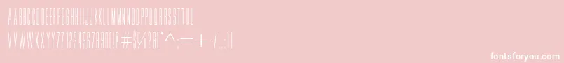 fuente Movieletterscyrillic – Fuentes Blancas Sobre Fondo Rosa
