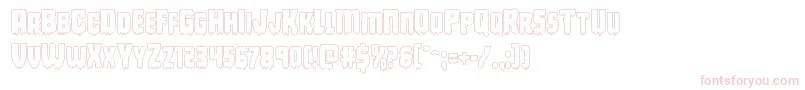 Deathbloodout Font – Pink Fonts