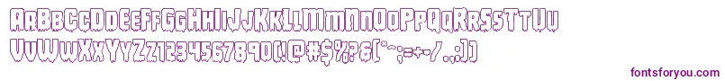 Deathbloodout Font – Purple Fonts