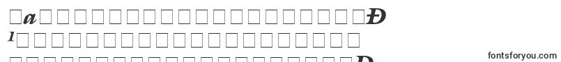 Fonte AcanthusBlackSsiBlackItalic – fontes quirguizes