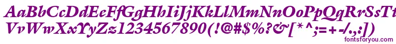 AcanthusBlackSsiBlackItalic-fontti – violetit fontit