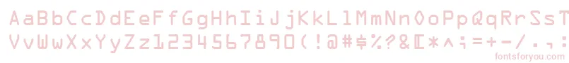OcrABt Font – Pink Fonts