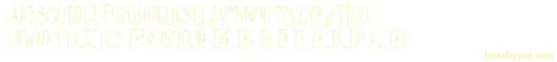 DkHangmansDelight Font – Yellow Fonts