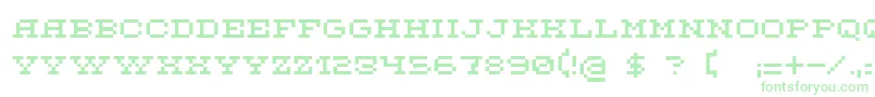 Weitere Informationen zur DsFlashserif-Schriftart DsFlashserif-Schriftart – Grüne Schriften auf weißem Hintergrund