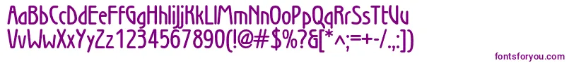 WienlightDemibold Font – Purple Fonts