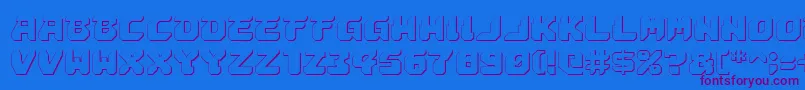More about Astropolis3D Font Astropolis3D Font – Purple Fonts on Blue Background