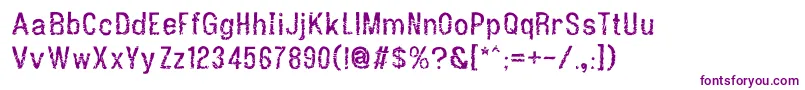 DontwrR Font – Purple Fonts
