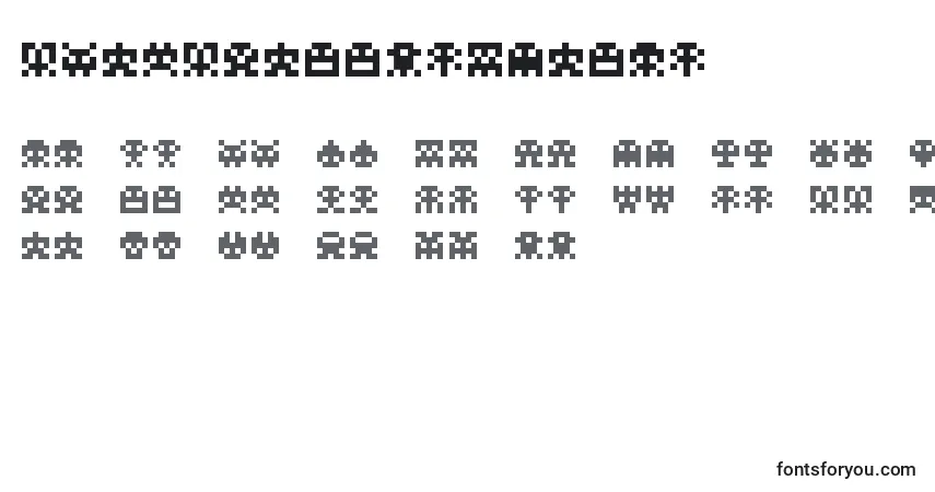 ScumskullzRegular Font – alphabet, numbers, special characters