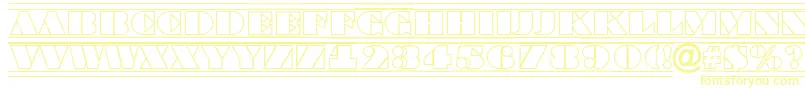 ABraggatitulotldcfr Font – Yellow Fonts