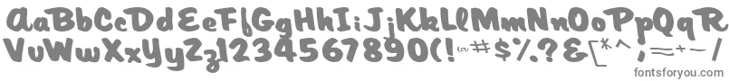 ArtisRegularTtnorm Font – Gray Fonts on White Background