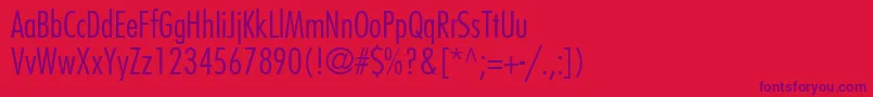 Fujiyamalight Font – Purple Fonts on Red Background