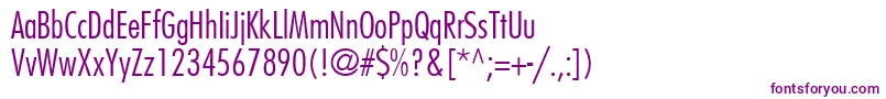 Fujiyamalight Font – Purple Fonts on White Background