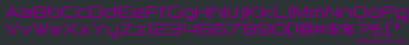 Downlink Font – Purple Fonts on Black Background