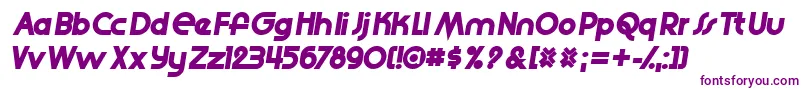 Slide Font – Purple Fonts