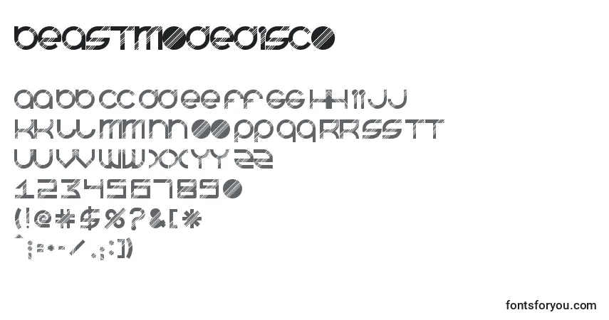 BeastmodeDisco font – alphabet, numbers, special characters