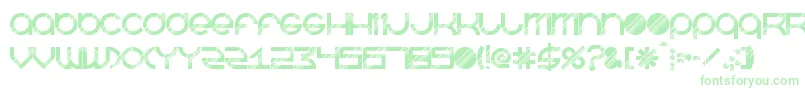 BeastmodeDisco Font – Green Fonts on White Background