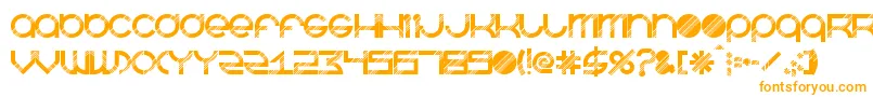 Шрифт BeastmodeDisco – оранжевые шрифты