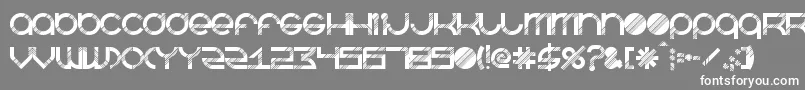 BeastmodeDisco Font – White Fonts on Gray Background