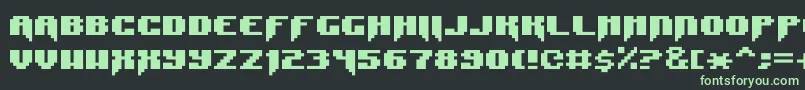 Шрифт SyntaxError – зелёные шрифты на чёрном фоне