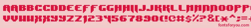 フォントSyntaxError – ピンクの背景に赤い文字