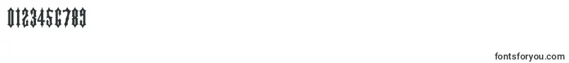 TiaraCaps Font – Fonts for Numbers and Digits