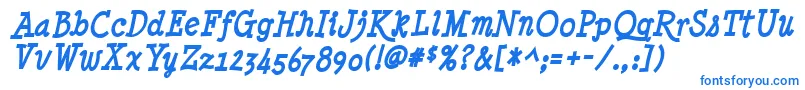 MinyaNouvelleBoldItalic Font – Blue Fonts